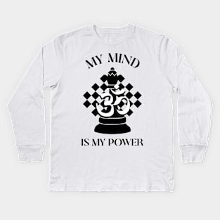 Yoga Mind Kids Long Sleeve T-Shirt